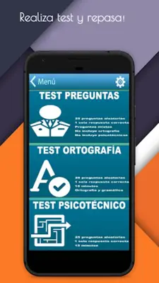 Test Oposiciones Policía Nacio android App screenshot 6